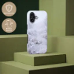 Rivier - Sneeuw - Bos - Winter - Schilderachtig Toughcase MagSafe Apple iPhone 17 klein -USP_PrintM_NL