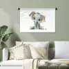 Olifant - Baby dier Wandkleed katoen klein -sfeer7
