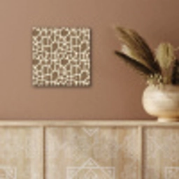 Giraf - Klassiek - Bruin aluminium wit klein 46 -sfeer4
