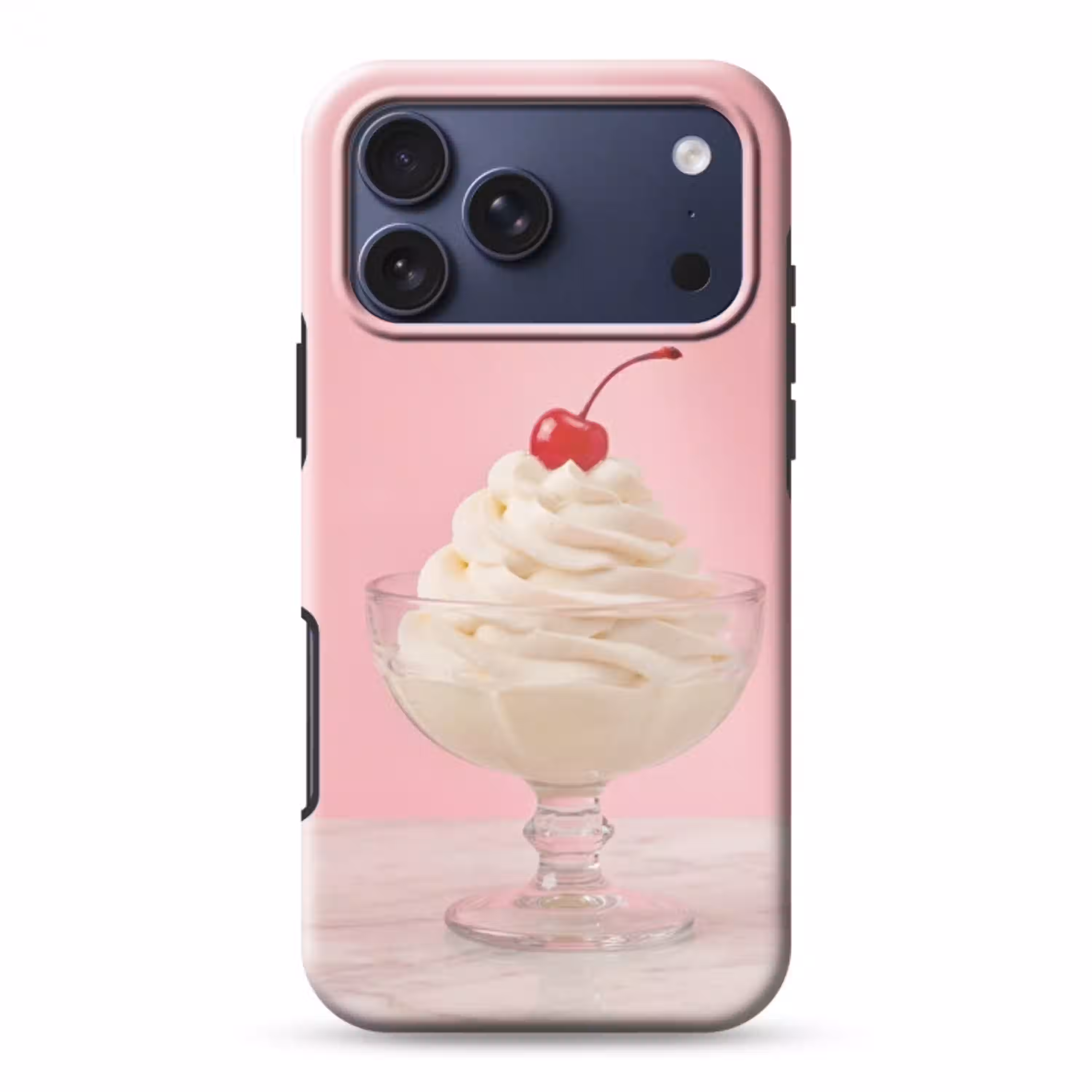 Kers - Slagroom - Roze Toughcase MagSafe Apple iPhone 17 Pro Max klein -3d