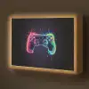 Grafisch - Controller - Neon - Verfspatten Light Box met batterij (Wandlamp kind) middel -z3d_website
