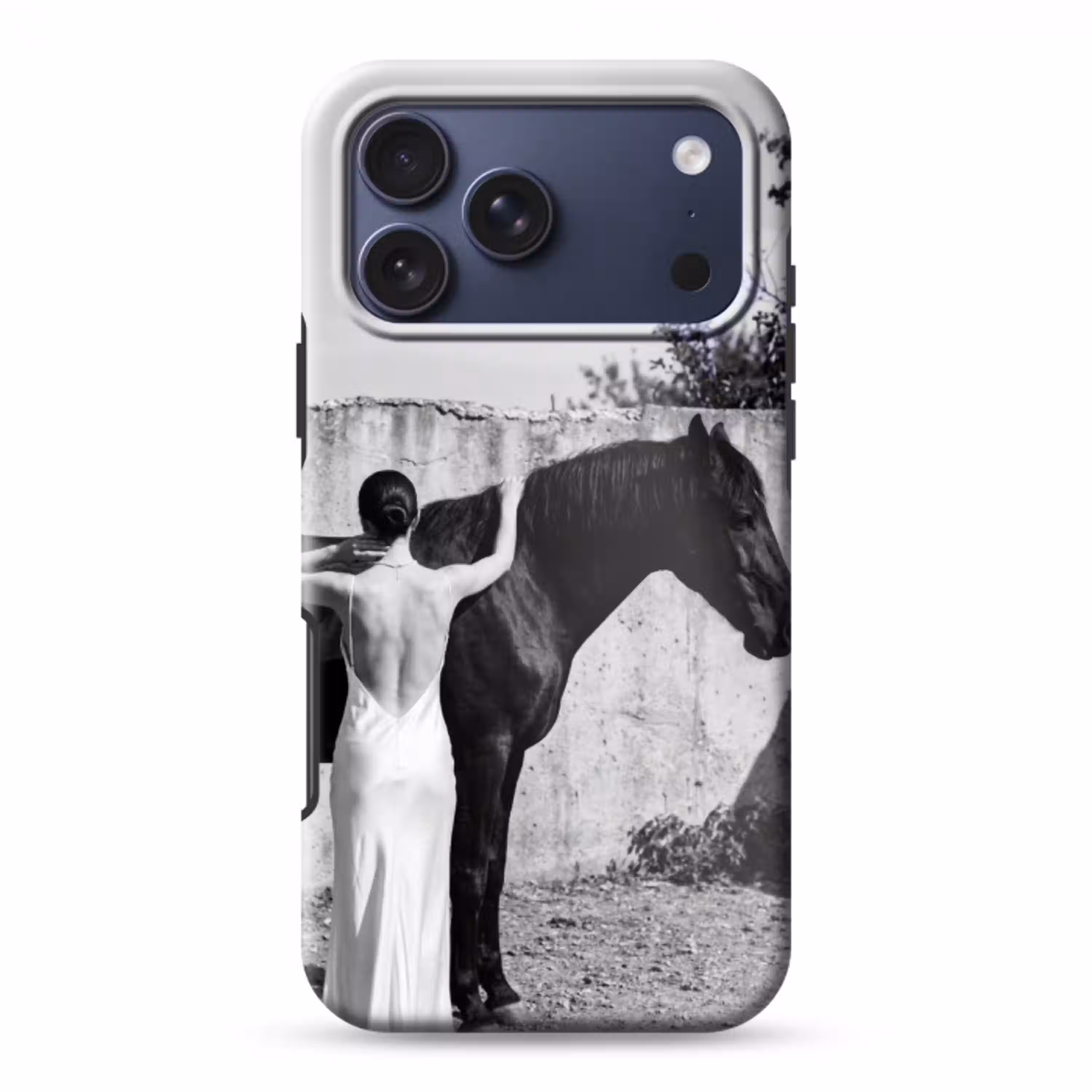 Vrouw - Paard - Artistiek Toughcase MagSafe Apple iPhone 17 Pro Max klein -3d