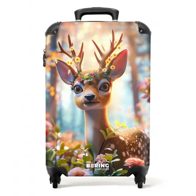 Bo bloemengewei NBS - Handbagage koffer - Unisex middel -productfoto_recht