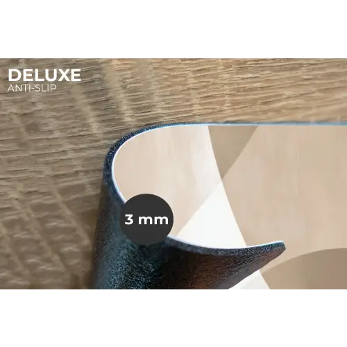 Vloeiende vlakken - Harmonieus - Golvend Placemat vinyl groot -closeup