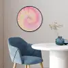 Patroon - Tie Dye - Pasteltinten - Roze Fotolijst rond zonder passe partout klein -sfeer2