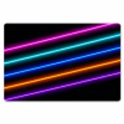 Esthetiek - Retro - Neon Placemat vinyl groot -zzsfeer1_Kitchenyeah-website