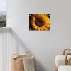 Geel - Zonnebloem - Zomers tuinposter los doek klein -sfeer8