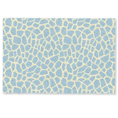 Giraf - Modern - Blauw Deurmat klein 898 -zkaufland3d