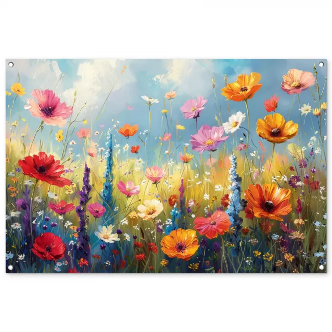 Tuinposter - Bloemen - Natuur - Botanisch - Kunst