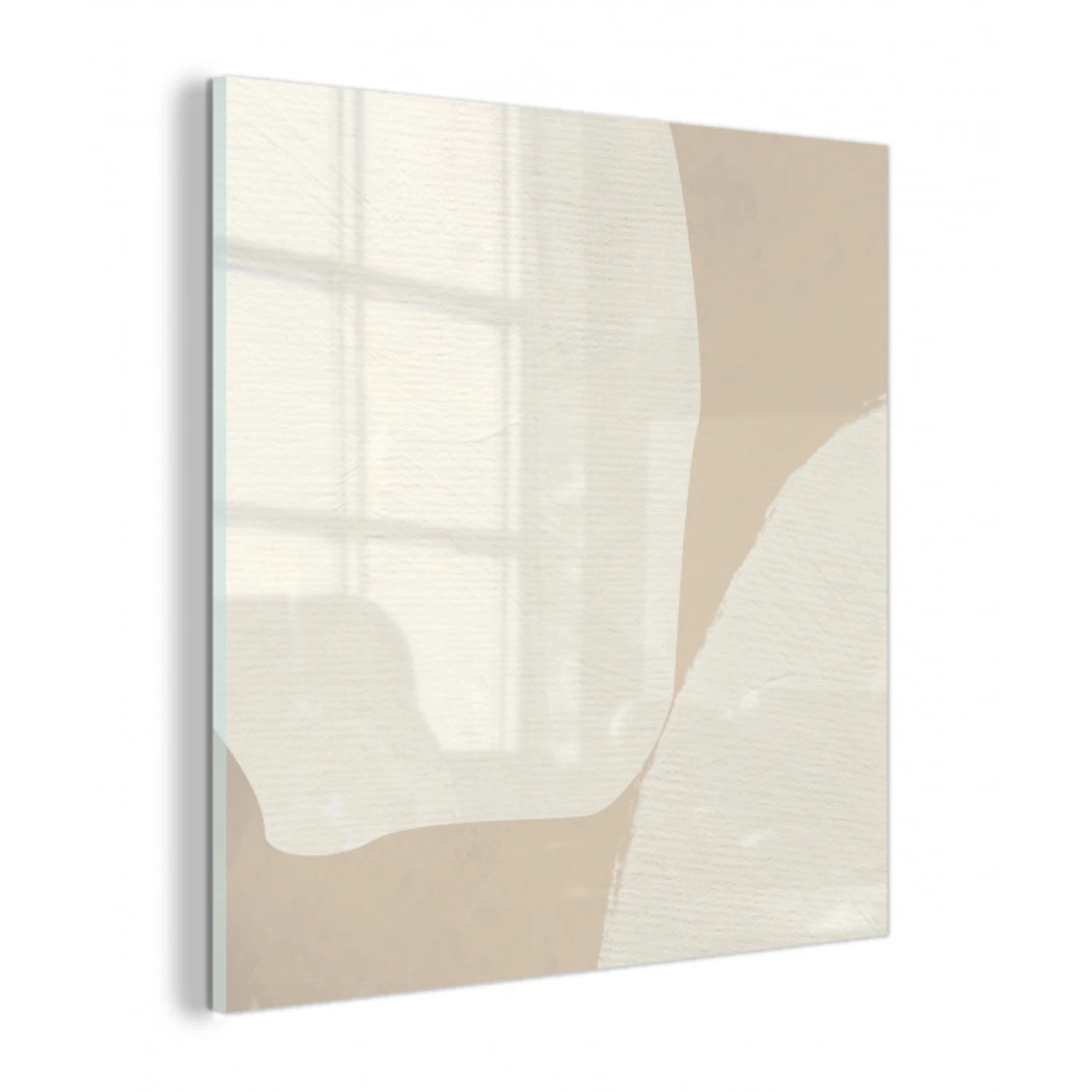 Beige - Abstract - Modern plexiglas 5mm klein -z3d