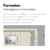Motief - Abstract - Beige Muismat XXL klein 681 -sfeer5
