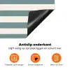 Strepen - Modern - Blauw Inductie beschermer vinyl 3mm klein 276 -zzzzzzz-td-onderkant