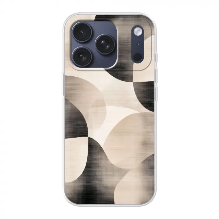 Grillige vormen - Subtiele overgangen - Dynamisch Telefoonhoesje iPhone 17 Pro klein -3d