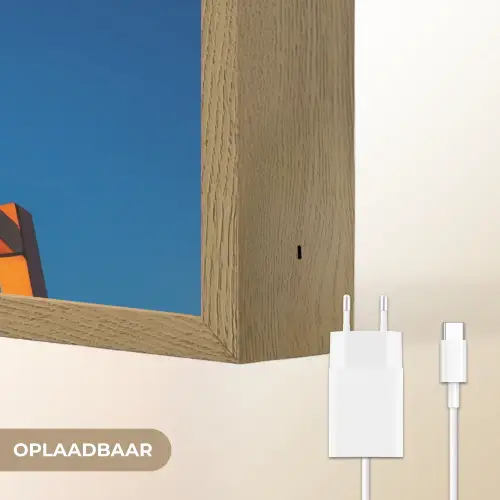 Basketbal -  Lucht - Ring Light Box met batterij (Wandlamp) middel -USP_websiteoplaadbaarNL