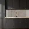 Retro - Beton - Patroon keuken achterwand 2 middel 871 -sfeer1