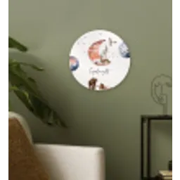 Quotes - Goodnight - Spreuken - Kinderen - Jongens - Meisjes - Kind Wandcirkel kunststof plaat 5mm dik klein -sfeer3