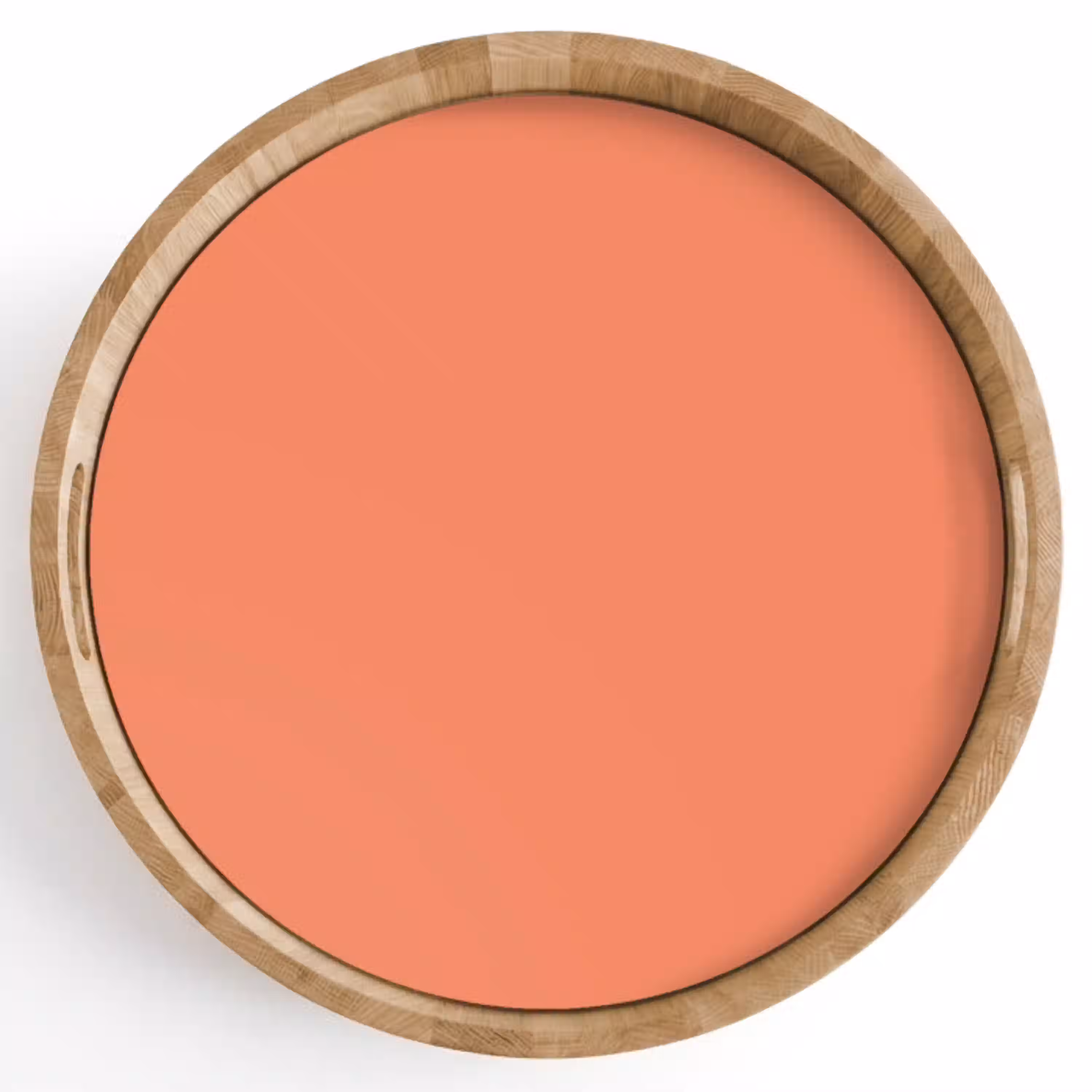 Warm - Clay - Terracotta Dienblad Rond middel 914 -z3d_shopping