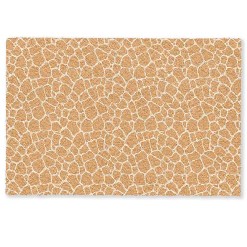 Giraf - Oranje - Patroon Deurmat klein 898 -zkaufland3d