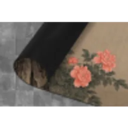 Vrouw - Azië - Kunst - Beige Keukenloper - keukenmat middel -closeup