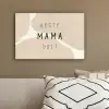 Quotes - Beste mama ooit - Mama - Spreuken canvas 2cm klein -sfeer3