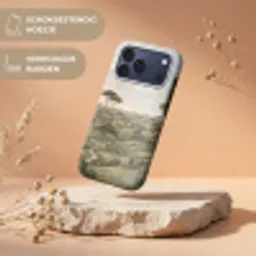 Landschap - Heuvels - Zandpad - Groen Toughcase MagSafe Apple iPhone 17 Pro Max klein -USP_RandenV_NL