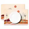 Palmbomen - Abstract - Zon - Heuvels Placemat vinyl groot -zzsfeer2_Kitchenyeah-website