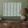 Retro - Modern - Groen PET vilt klein 837 -sfeer2