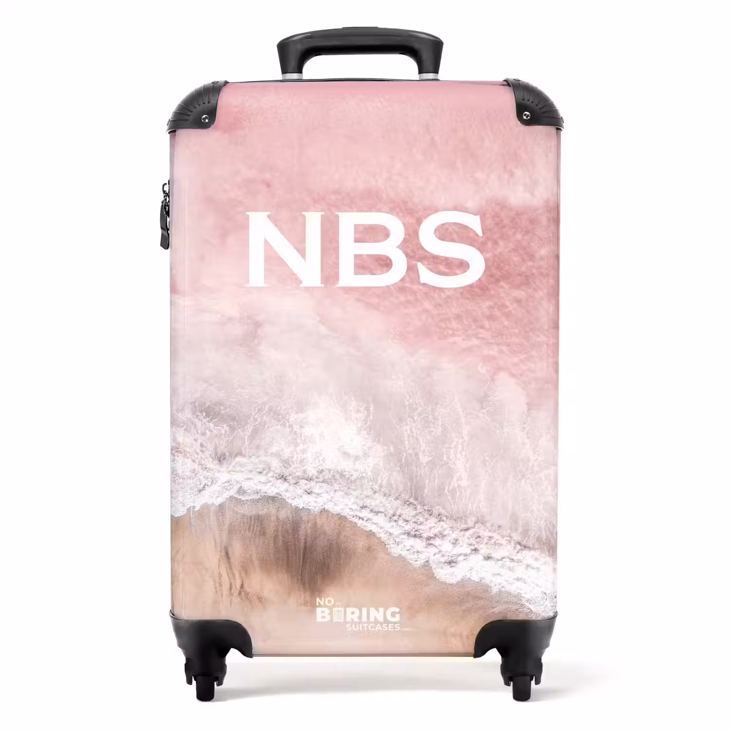 Suitcase - Beach 755h pink sea