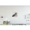 Zwart - Marmer - Luxe - Goud textielposter latten blank klein -kinderkamer