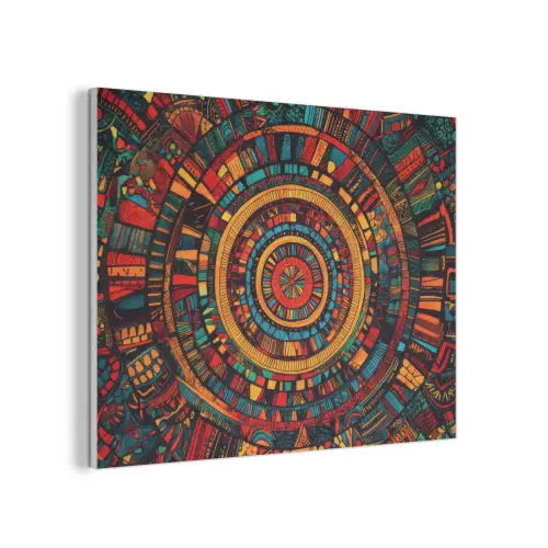Mandala - Cirkels - Patronen PET vilt klein -3d