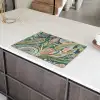 Patroon - Kleurrijk - Sierlijk - Groen Inductie beschermer vinyl 3mm klein -sfeer8