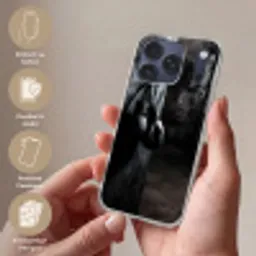 Bokshandschoenen - Muur - Duister - Zwart Telefoonhoesje iPhone 17 Pro Max klein -sfeer3_DE