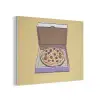 Pizza - Doos - Salami - Illustratie PET vilt klein -3d