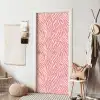 Zebra - Print - Roze deurposter klein 289 -sfeer6