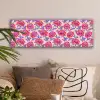 Bloemen - Patroon - Meerkleurig canvas 2cm klein 828 -sfeer1