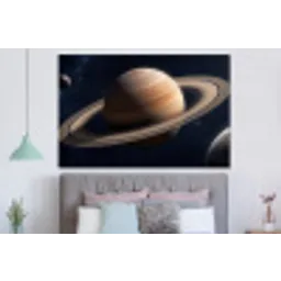 Planeten - Saturnus - Ruimte forex 5mm xxl -slaapkamer