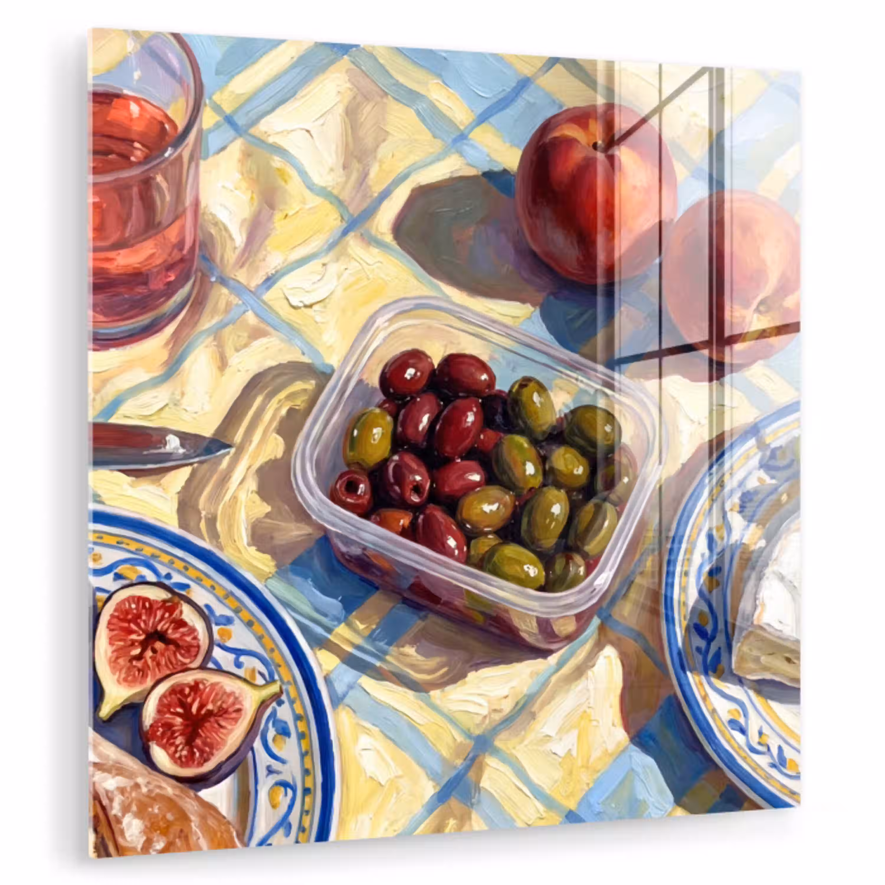 Eten - Picknick - Zomer plexiglas 5mm klein -zzzproduct_nieuw