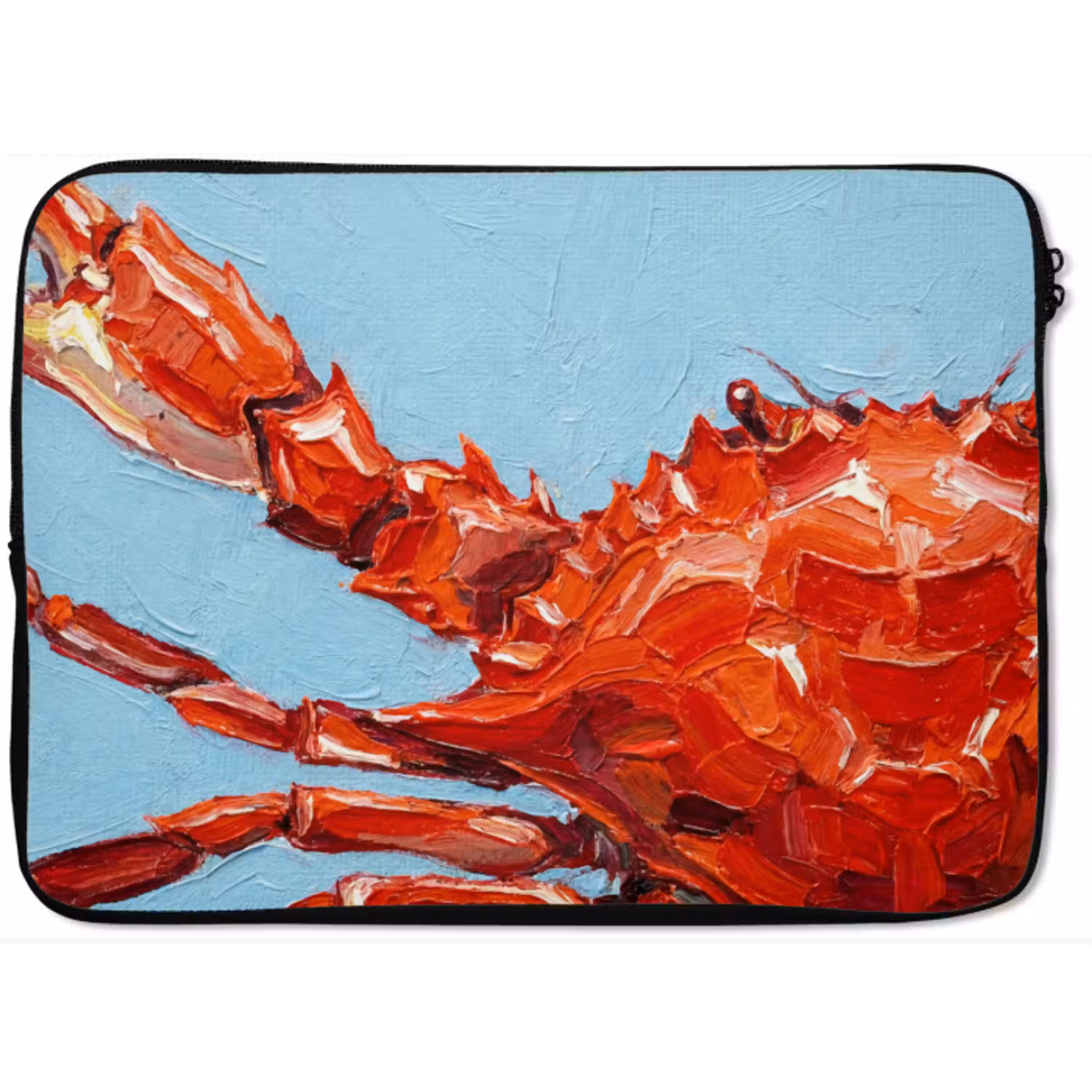 Krab - Zee - Dieren - Abstract - Rood laptophoes neopreen klein -zkaufland3dotto