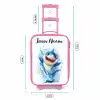 Haai - Tanden - Water Kinderkoffer - Roze klein -productfoto_formaten