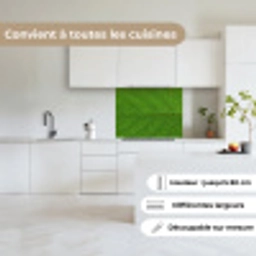 Natuur - Blad - Groen keuken achterwand 2 middel -sfeer4_FR