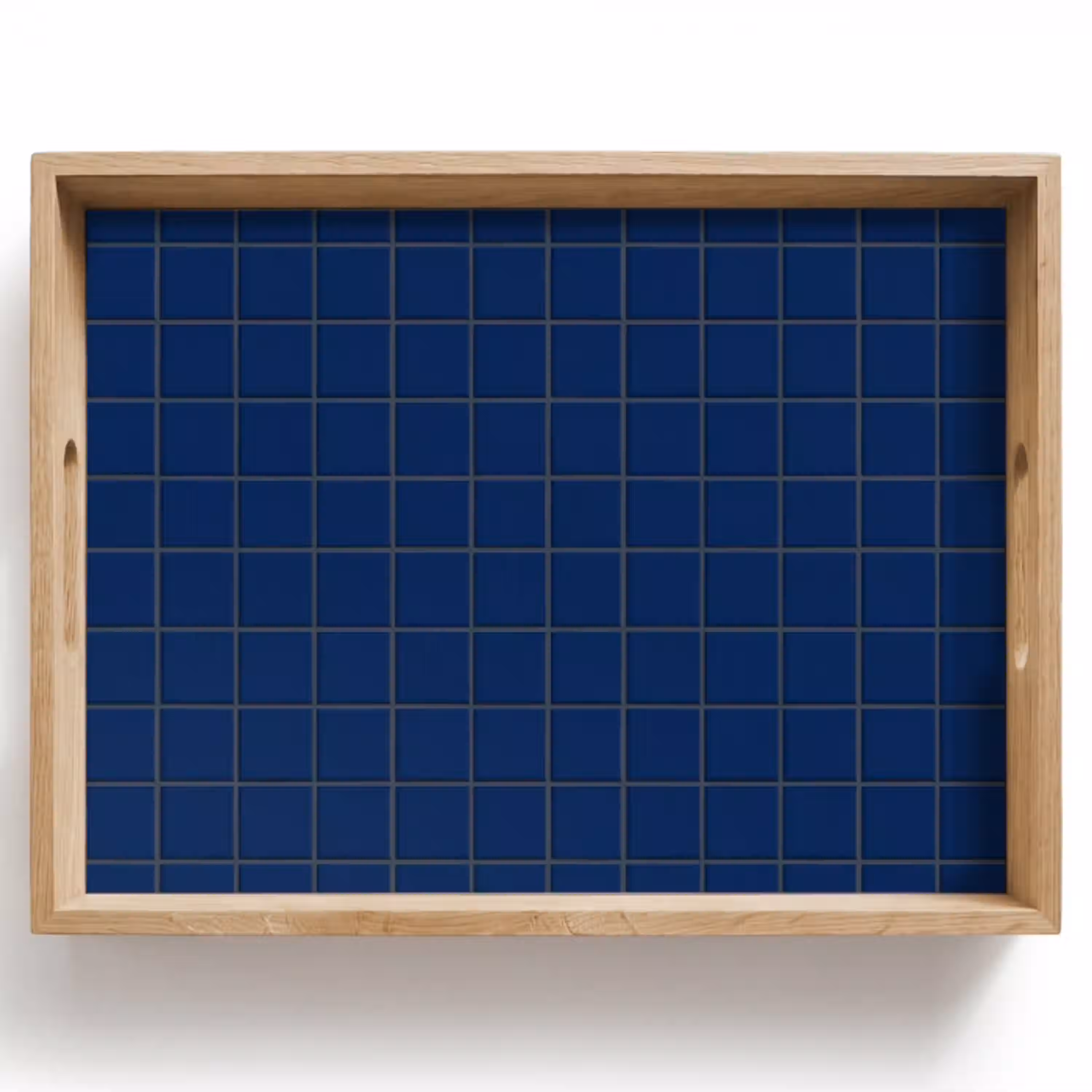 Tegel - Patroon - Blauw Dienblad Rechthoek middel 911 -z3d_shopping
