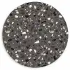 Terrazzo -  Patroon - Grijs Wandcirkel plexiglas klein 852 -3d
