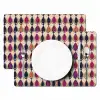 Vintage - Retro - Kleurrijk Placemat vinyl groot 368 -zzsfeer2_Kitchenyeah-website