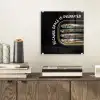 Sardines - Tekst - Vis - Blik plexiglas 5mm klein -sfeer1