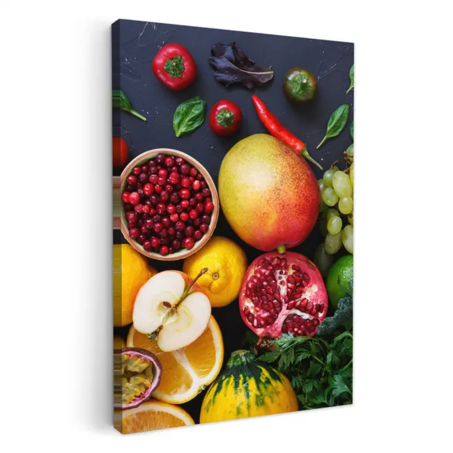 Harmonie van de Oogst KitchenYeah - Keuken - Canvas klein -3d