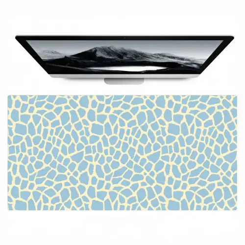 Giraf - Modern - Blauw Muismat XXL klein 681 -zzz3d