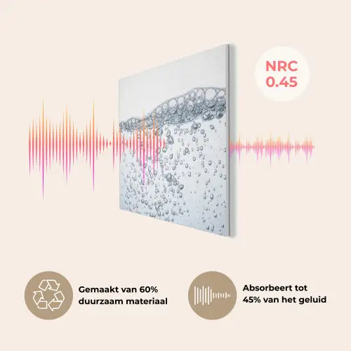 Luchtbellen - Water - Dynamisch PET vilt klein -USP_NL