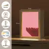 Dream - 3D - Rood - Roze Light Box met kabel (Tafellamp) klein -USP_DE
