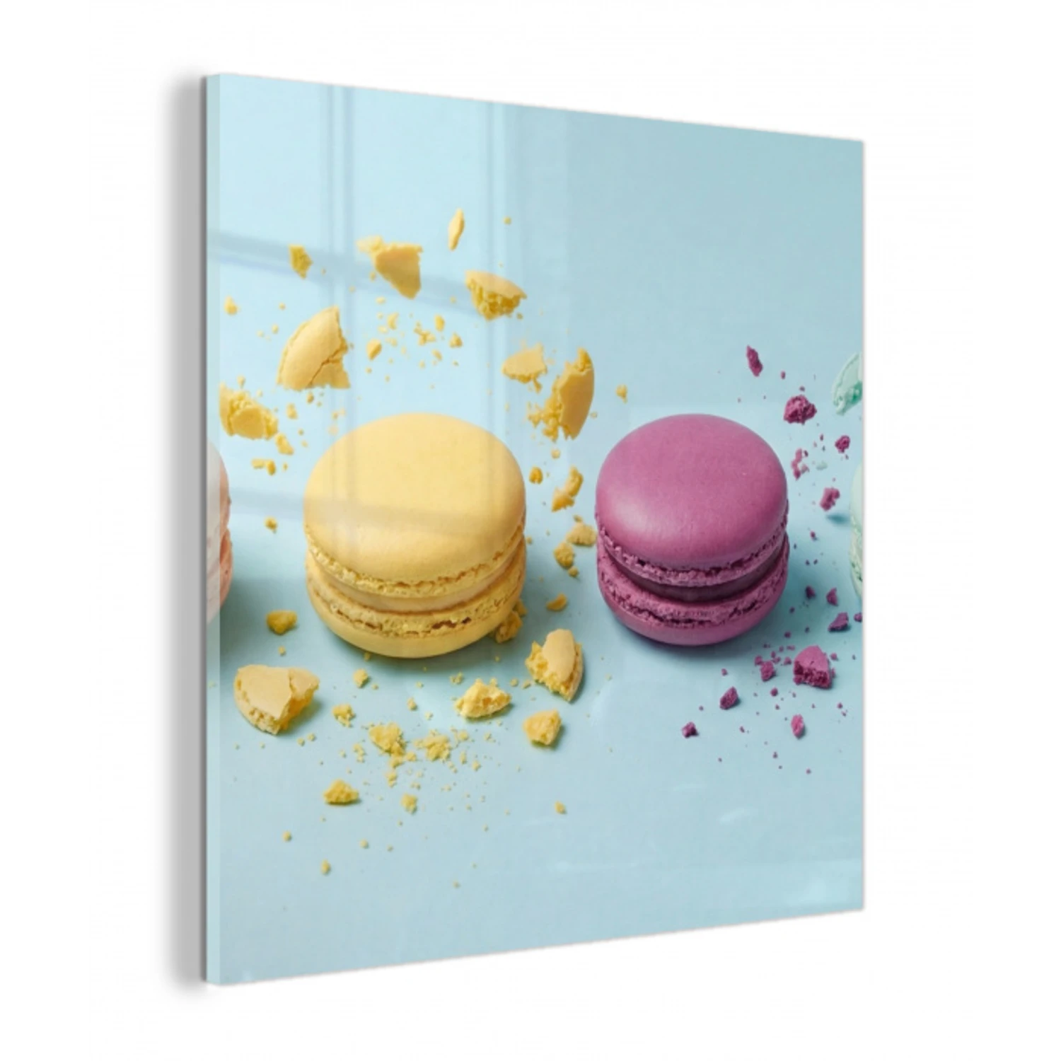Macarons - Kleurrijk - Pastel plexiglas 5mm klein -z3d