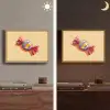 Geel - Snoep - Kleur Light Box met batterij (Wandlamp) middel -sfeer3